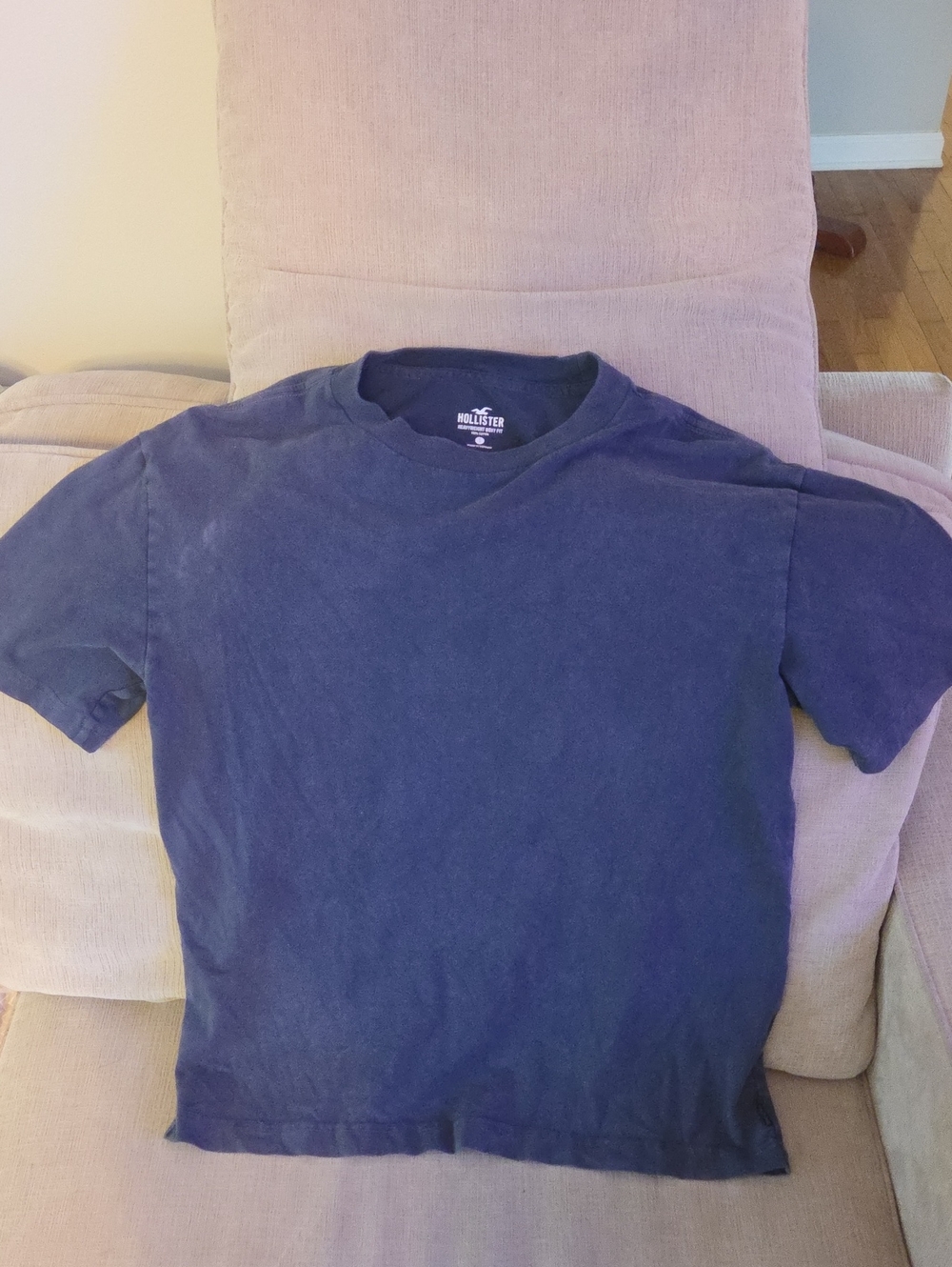 Hollister Men's Black Crew Neck T-Shirt